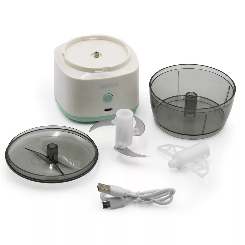 Vezeték nélküli mini aprító gép , usb töltéssel , 3 pengével - Image 5