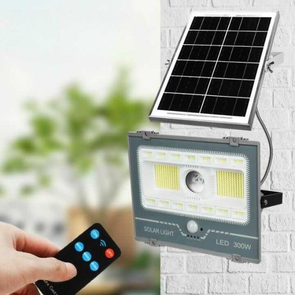 XG-T39 Napelemes utcai lámpa mozgásérzékelővel és távirányítóval 300W - Image 3