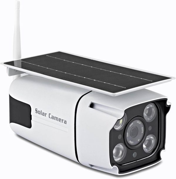 Watchmen CCTV Napelemes vezeték nélküli biztonsági kamera - 2,4 GHz WiFi IP67 vízálló, mozgásérzékelő: intelligens PIR - Image 8