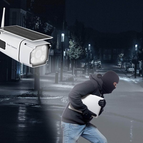 Watchmen CCTV Napelemes vezeték nélküli biztonsági kamera - 2,4 GHz WiFi IP67 vízálló, mozgásérzékelő: intelligens PIR - Image 7