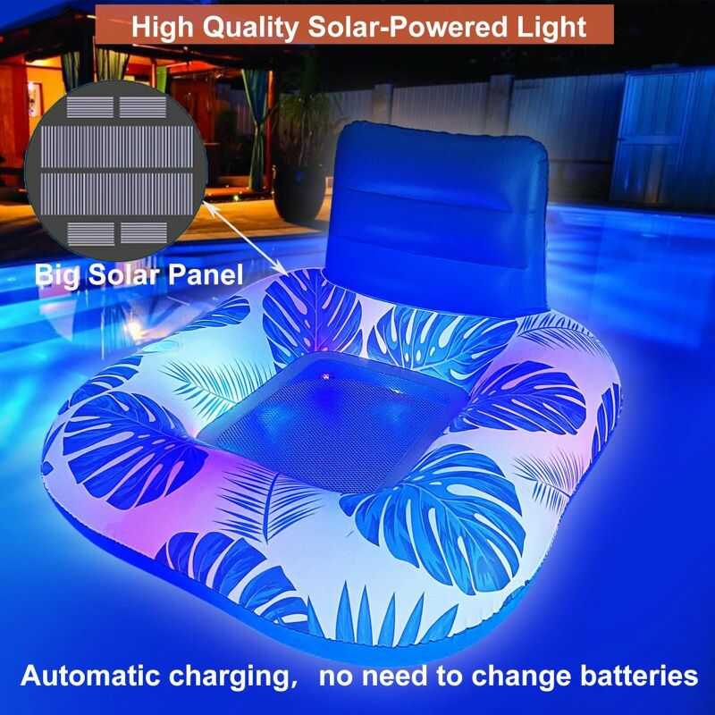 Medencefotel vizifotel trópus mintás középen hállós hát és fejtámasszal 100x90x60cm - Image 5