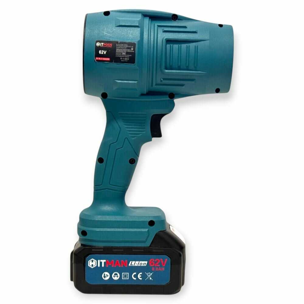 Hitman BLS-6443XR Akkumulátoros Lombfúvó és Fúvógép, 62V – Hatékony kerti takarító - Image 8