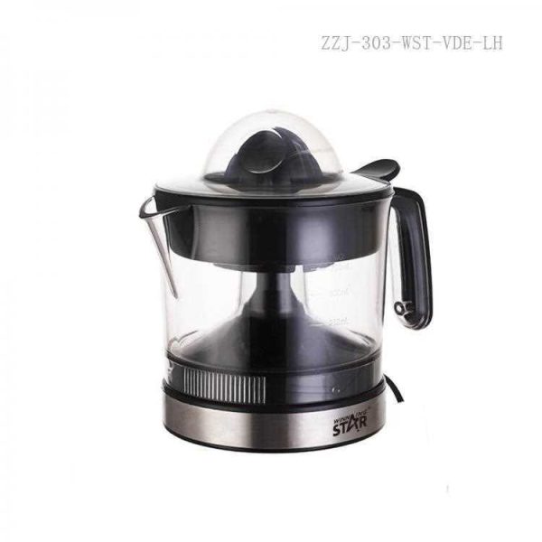 WINNING STAR ST-5594 Elektromos Citrusprés – 0.75L, 30W, Automatikus Forgás, Fekete/Inox - Image 8