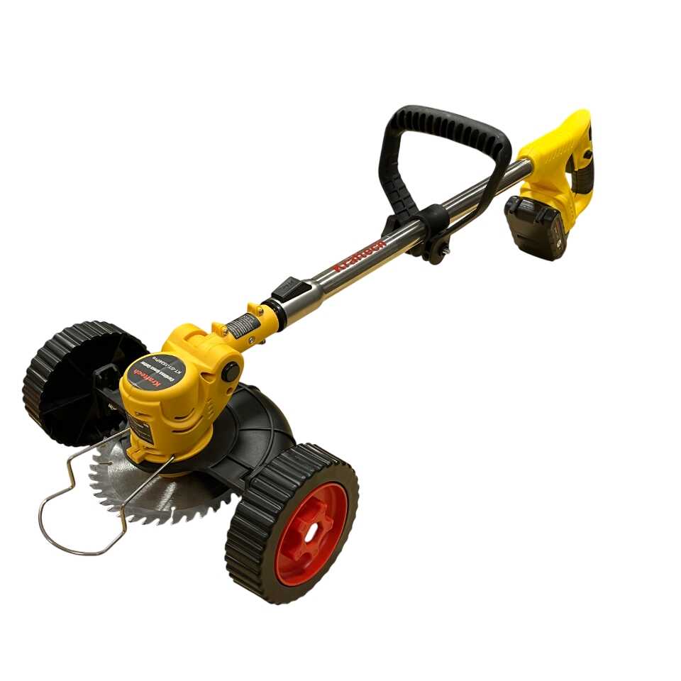 Kraftech GT-1534iPro 16 részes Kerekes fűkasza, Szegélynyíró 2db akkumulátorral - Image 8