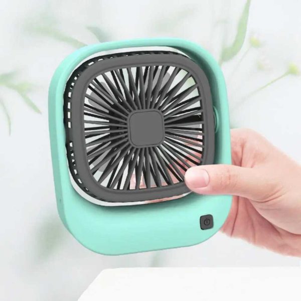 Asztali mini ventilátor KOS-19019 , 2 féle sebességgel , usb töltéssel - Image 8