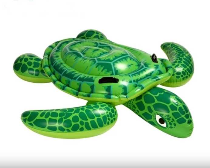 Óriás Teknős Strand sziget Strand matrac kapaszkodóval 175x175 cm - Image 8