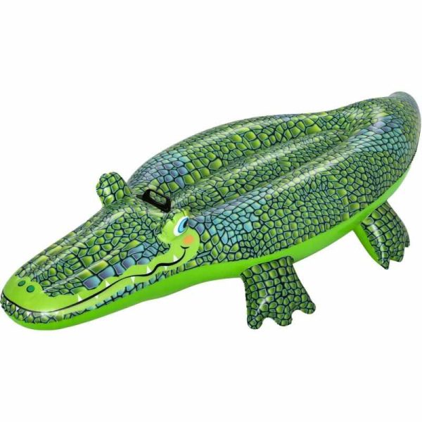 Bestway felfújható krokodil matrac kapaszkodóval , 152 × 71 cm - Image 7