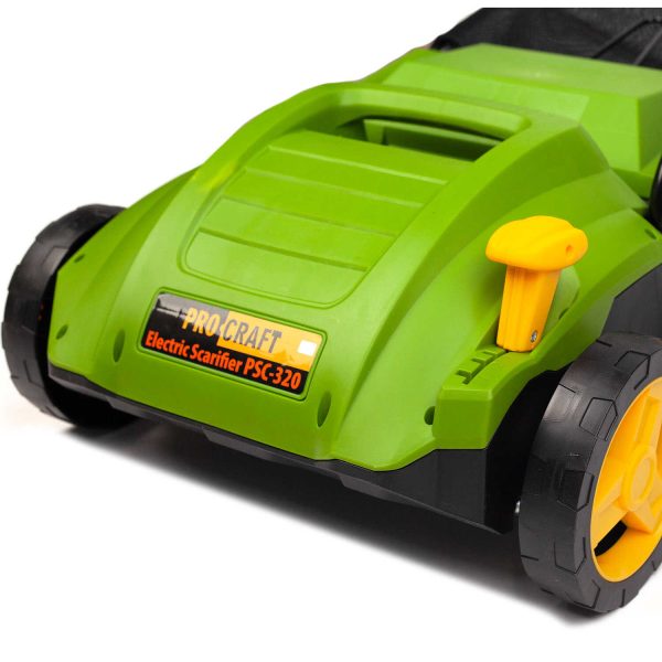 ProCraft PSC320 Elektromos Gyepszellőztető, Gyűjtőtartályos Gyeplazító 1500W - Image 10