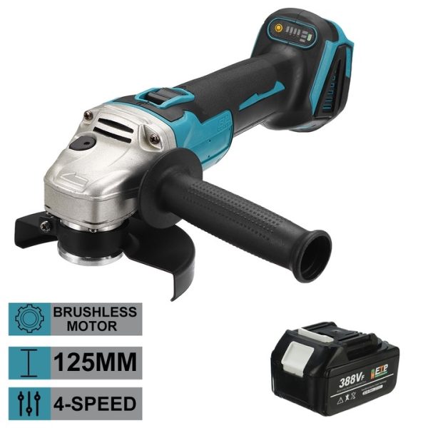 MAT-RIXX Max Multifunkcionális Sarokcsiszoló -2 akkus 68V Brushless technológia koferban - Image 8