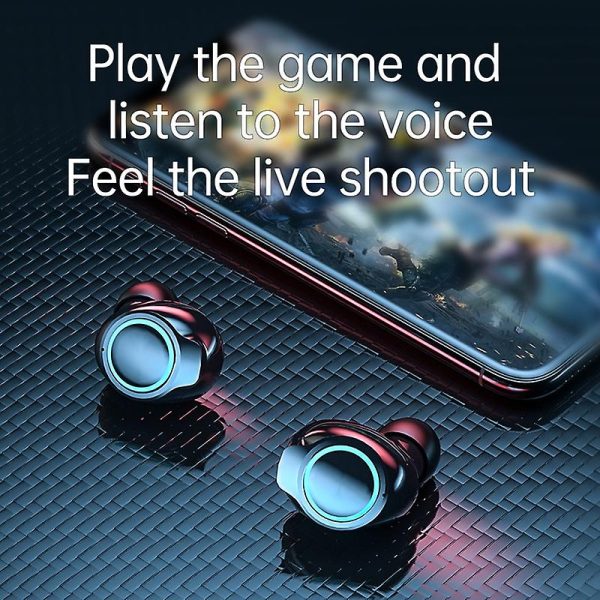 DAMIX VEZETÉK NÉLKÜLI FÜLHALLGATÓ MIKROFONNAL, BLUETOOTH V5.3, PRÉMIUM MINŐSÉG M39A - Image 4