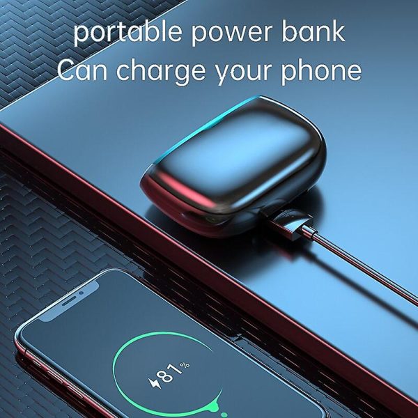 DAMIX VEZETÉK NÉLKÜLI FÜLHALLGATÓ MIKROFONNAL, BLUETOOTH V5.3, PRÉMIUM MINŐSÉG M39A - Image 5