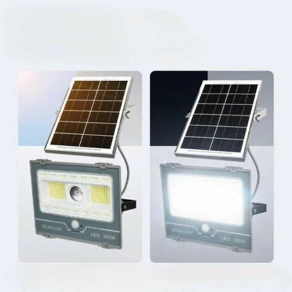 XG-T39 Napelemes utcai lámpa mozgásérzékelővel és távirányítóval 300W - Image 2