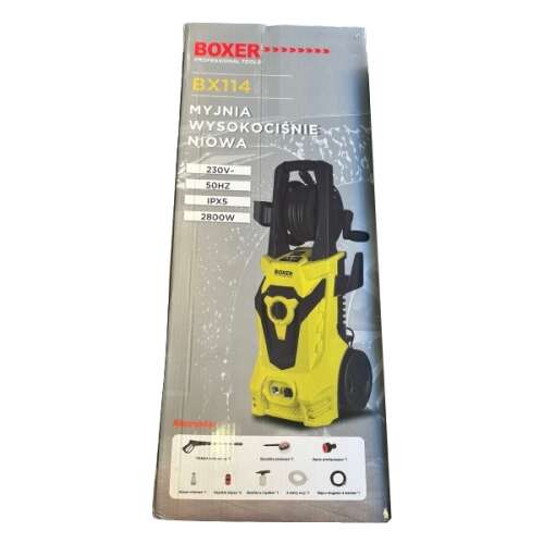 Boxer BX114 magasnyomású mosó, 2800W, 360 bar - Image 2