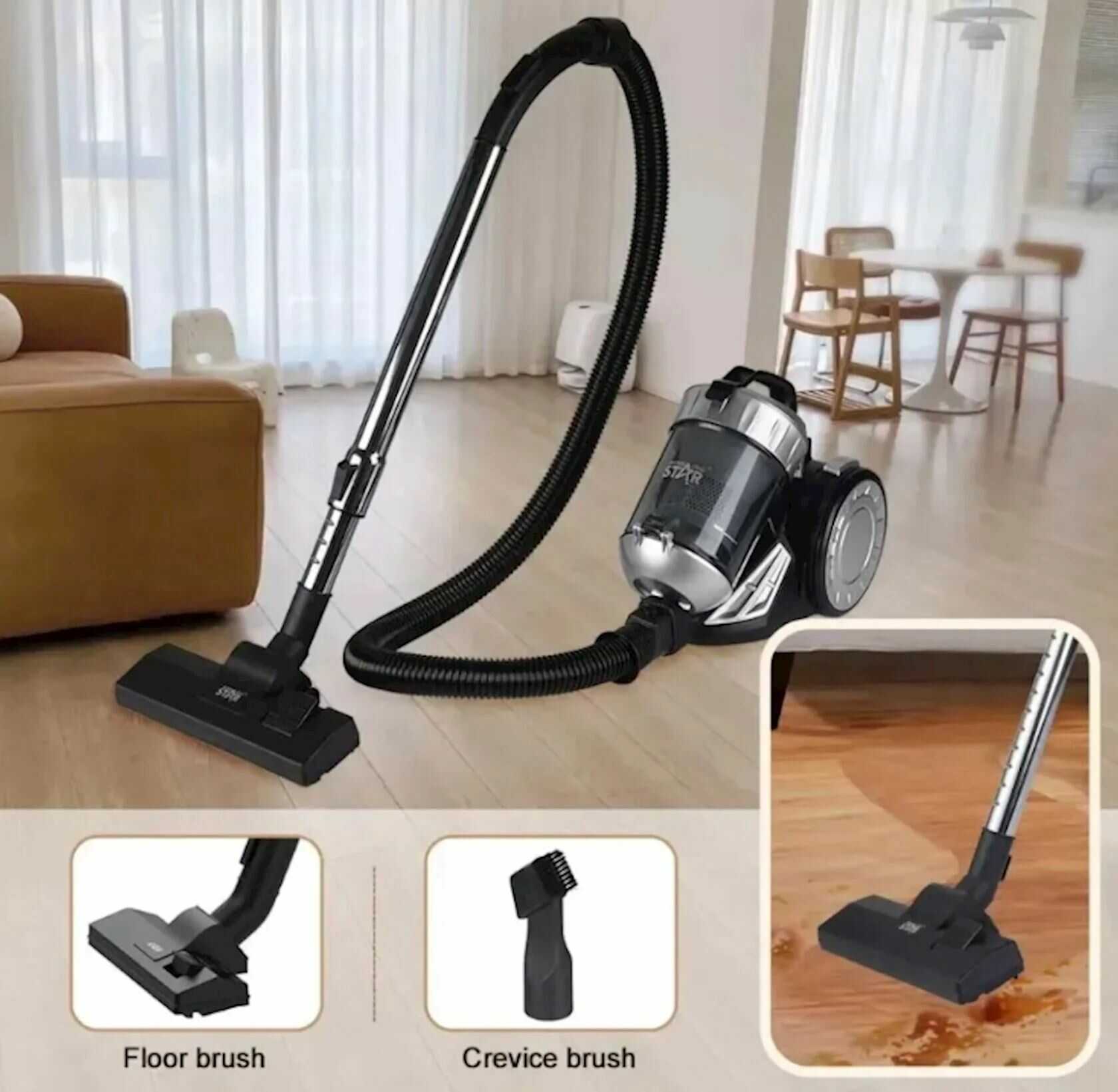 Winning Star ST-5052 Porzsák nélküli porszívó 1200W - Image 2