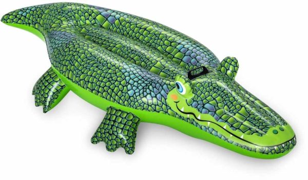 Bestway felfújható krokodil matrac kapaszkodóval , 152 × 71 cm - Image 8