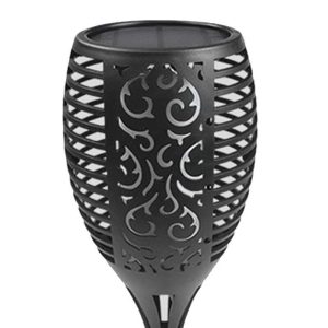 Napelemes leszúrható ösvényvilágító kerti lámpa, 93 x 75 x 172 mm