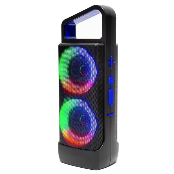 ABS-2202 10W-os Hordozható Bluetoot hangszóró RGB hangulatfénnyel - Image 4