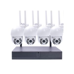 Ai Smart NVR Kits 4 DB-os Wifis kamera rendszer 4MP-es, IP66