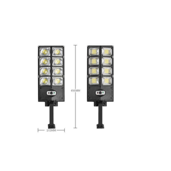 Napelemes Mozgásérzékelős Utcai Led Lámpa W789B-4 - Image 3