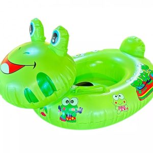 Felfújható béka ,beülős úszógumi babáknak 43×60cm