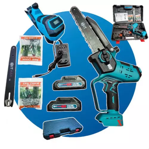 HITMAN HT/VHS-62 V 2 db akkumulátoros Láncfűrész 600 W 8 col - Image 3