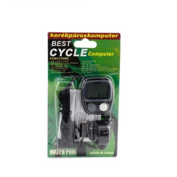 Best Cycle LCD kijelzős, vízálló kerékpár sebességmérő és Km óra - Image 4