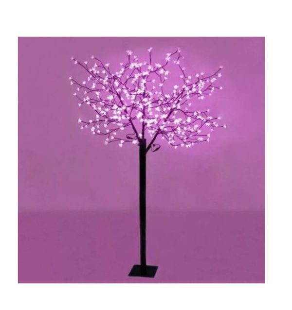 Led Fényfa, Karácsonyi Led Dísz fa 130 Cm 88 Led  Kék - Színes- MelegFehér - Hidegfehér-pink - Image 8
