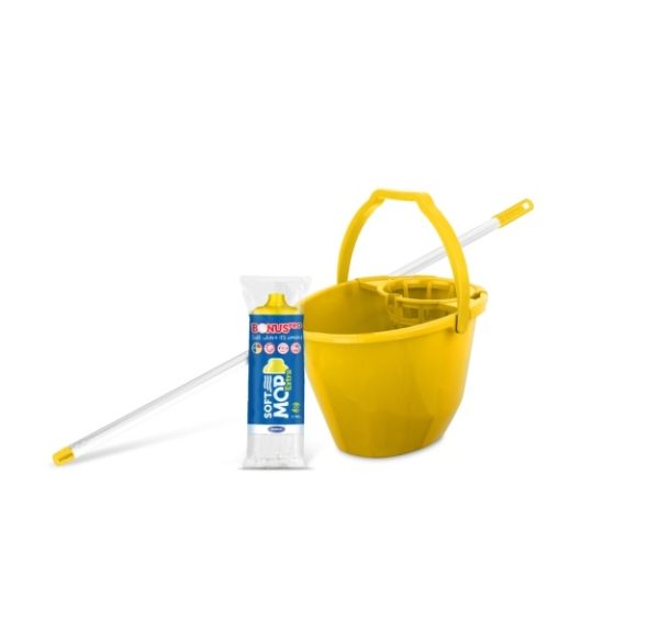 Felmosó szett 3 db os Nyél, felmosó vödör mop - Image 3
