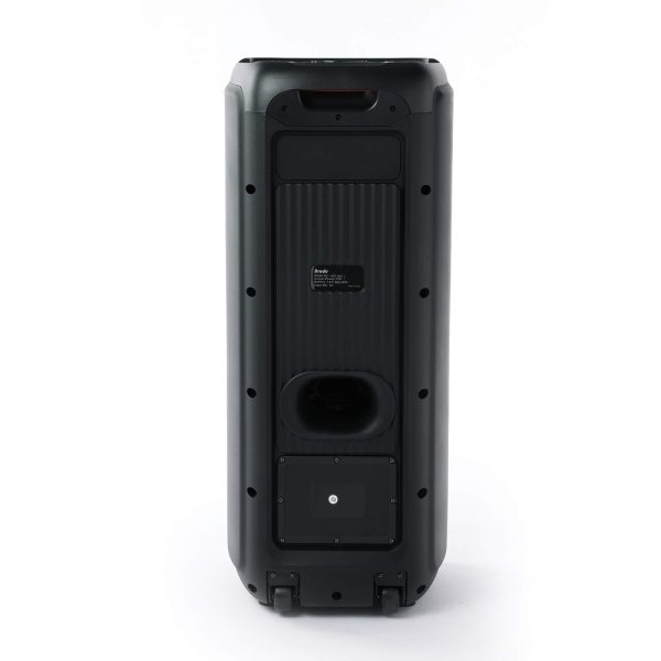 Brodu Bluetooth hangszóró vezeték nélküli mikrofonnal és távirányítóval, lézer és rgb fény effekttel - Image 5
