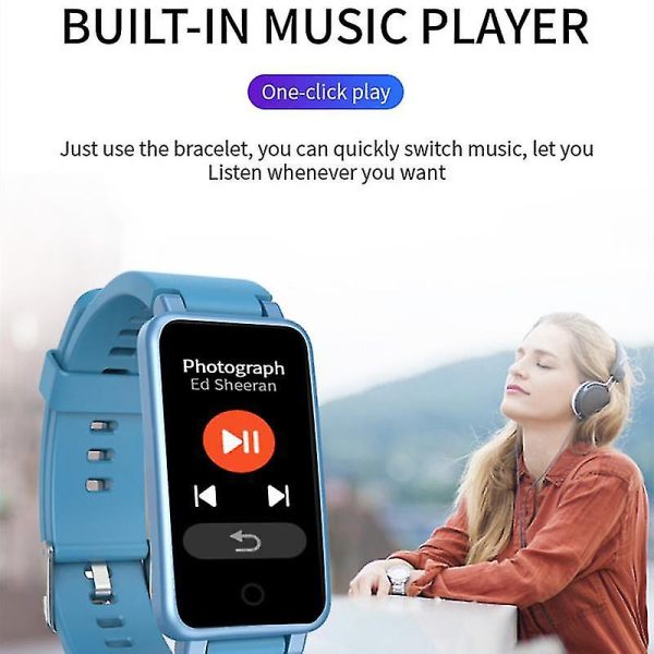 C2 Plus Ososóra, fitnesz karkötő IP67 - Image 3