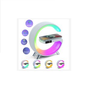 Többfunkciós Intelligens Ébresztőóra, RGB lámpa,hanggép, hangszoró, gyorstöltő