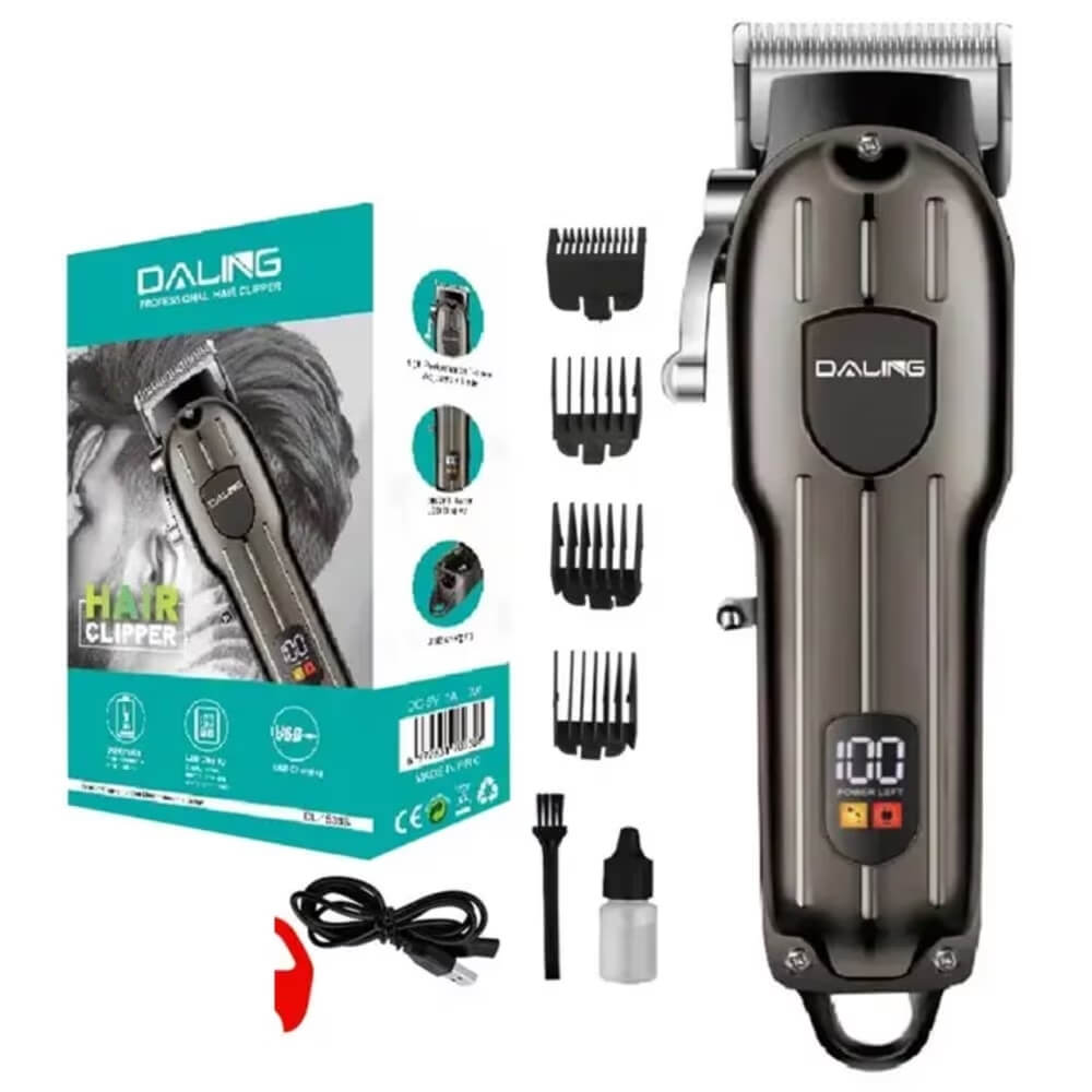 DALING DL-1538B Professzionális vezeték nélküli hajnyíró, digitális kijelzővel - Image 2