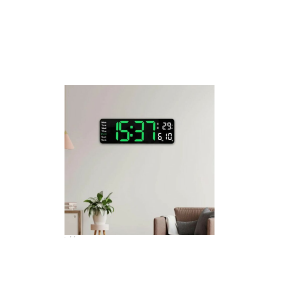 Digitális ébresztőóra/naptár/hőmérő 6629