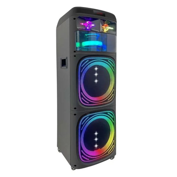 DR-1229 Vezeték nélküli hangszóró, 12" woffer + 2" magassugárzó, 100W 38HZ-18KHZ - Image 2