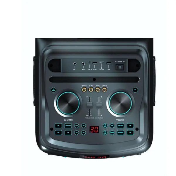 DR-1229 Vezeték nélküli hangszóró, 12" woffer + 2" magassugárzó, 100W 38HZ-18KHZ - Image 3