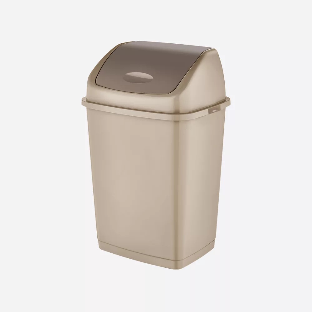 15l billenő tetejű kuka,barna