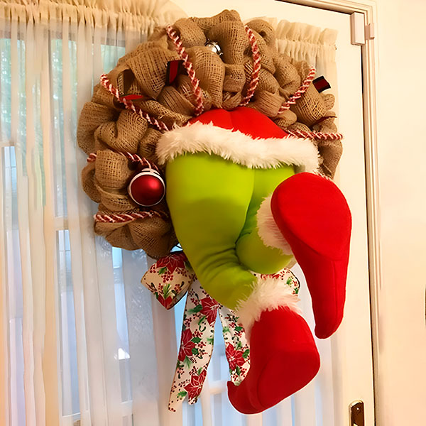 Krácsonyfába esett grincs ünnepi dekoráció - Image 6