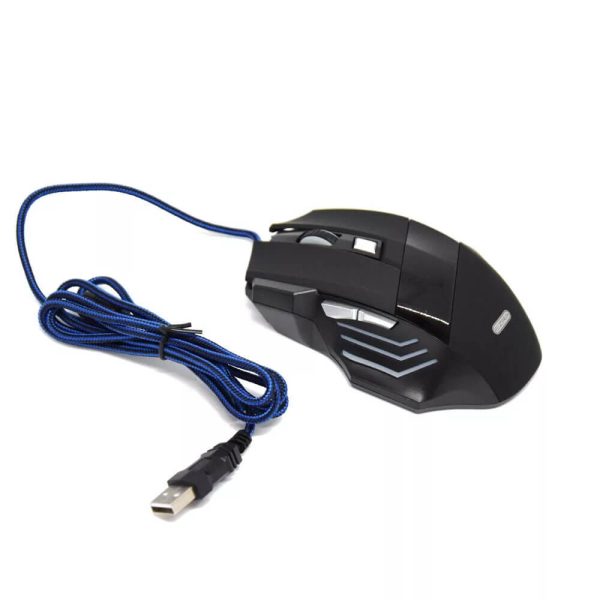 Ezra Vezetékes gamer egér Led világítással, 5 gombbal, 800-3200dpi - Image 4