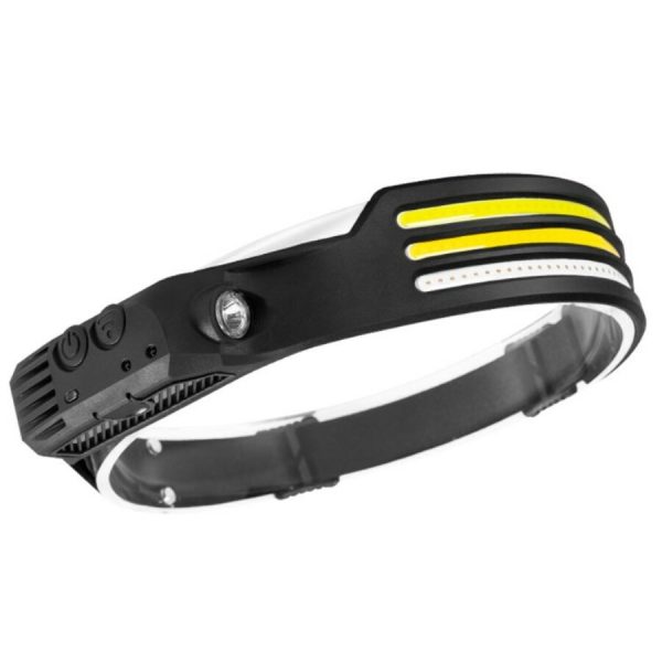 F-811-3 Fejlámpa USB-töltéssel és mozgásérzékelővel, 1000 Lumen - Image 5