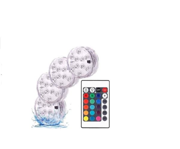 Vízálló, merülő intelligens LED lámpa távirányítóval - Image 3