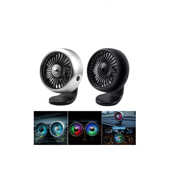Autó ventilátor LED világítással FEO45 - Image 5