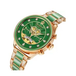 GEN 11 Női okosóra amoled kijelzővel, rozsdamentes acél szíjjal + szilikon sport szíjjal