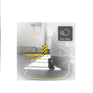 Kültéri lengő hosszabbító 20 m 3×1.5 mm sárga