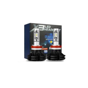 LED fényszóró szett 2 db, H7-X3