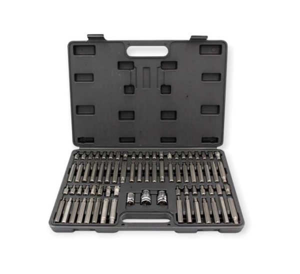 Haina HA-0062 75db-os Bitkészlet Torx, Spline, Bordás, Imbusz kofferban - Image 5