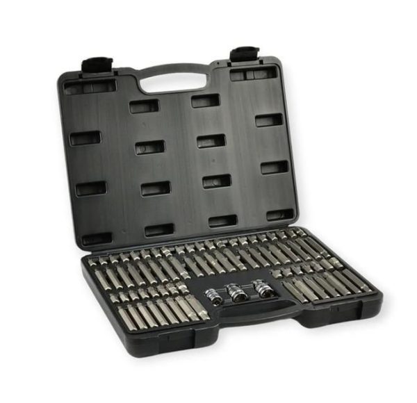 Haina HA-0062 75db-os Bitkészlet Torx, Spline, Bordás, Imbusz kofferban - Image 2