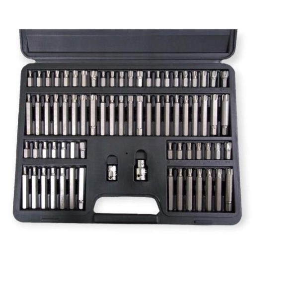 Haina HA-0062 75db-os Bitkészlet Torx, Spline, Bordás, Imbusz kofferban - Image 3