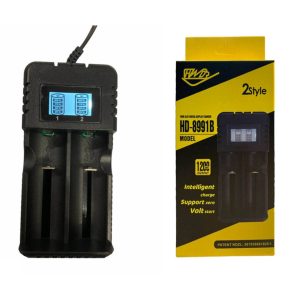 HD-8991B Kéthelyes lítium-ion akkumulátortöltő 26650/18650/14500/16340 lítium akkumulátortöltő
