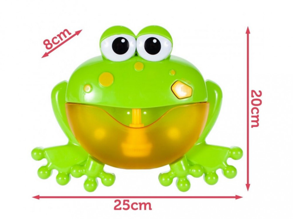 Buborékfújó béka fürdőkádba dallamokkal - Image 2