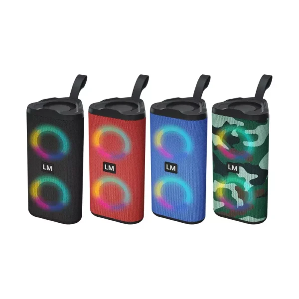 LM-880 vezeték nélküli bluetoothos térhatású hangszóró RGB fénnyel - Image 4